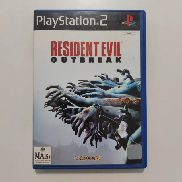 Resident Evil Outbreak PlayStation 2 PS2 Game : PAL (Ex-rental)