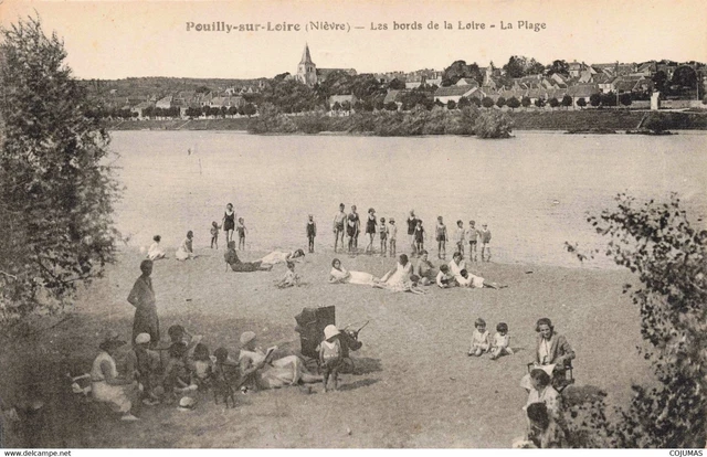 58 - POUILLY SUR LOIRE - S08706 - Les Bords de la Loire - La Plage - L1