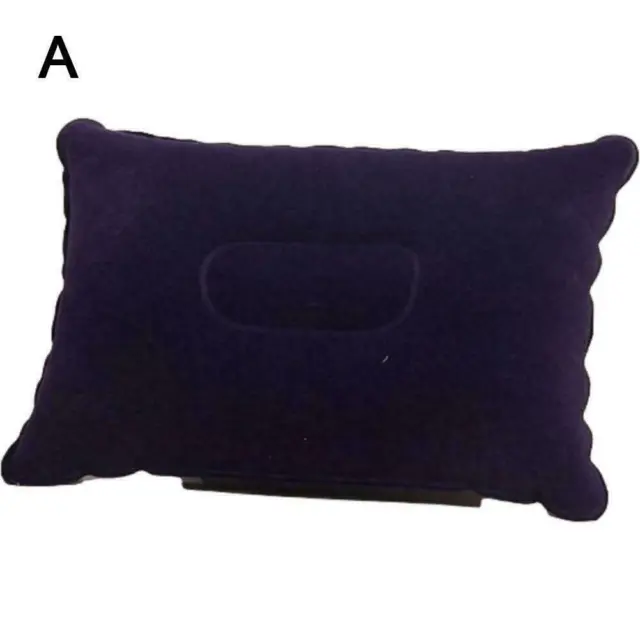 Inflatable Camping Pillow Blow Up Festival Outdoors Travel Cushion HOT X5G2