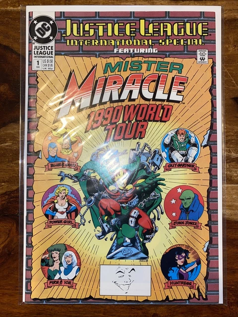 Justice League International Special #1 Mister Miracle 1991 DC Comics NM-