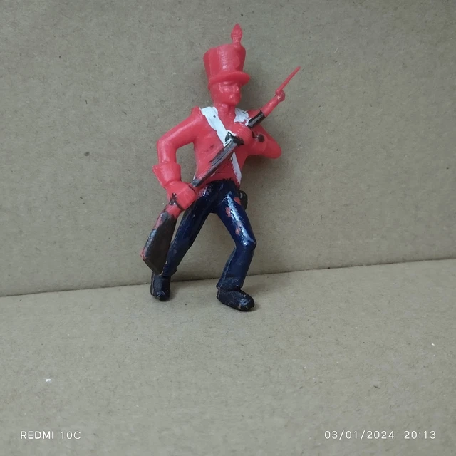 Figurine Indien Reamsa (far West) échelle 1:32 - Fabriquée En Espagne, Occasion - Plastique Peint