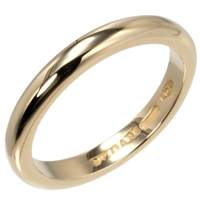 BVLGARI Feddy wedding Ring K18 yellow gold #5.75(US Size) Women