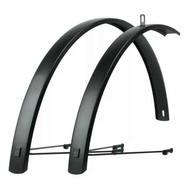 SKS Edge Al - Matte Black Standard High Quality Bicycle Fender Set