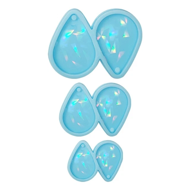 Water Drop Silicone Mold for DIY Keychain Earrings Epoxy Resin Jewellery Making