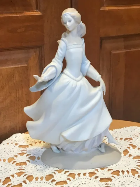 Lladro Matte Figurine Dancing Girl without Shoe Retired Made in Spain 10"x7"x5"