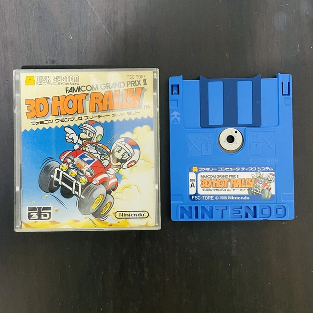 3D HOT RALLY™︎ Royal Classic Famicom Grand Prix II 3D Hot Rally Japanese