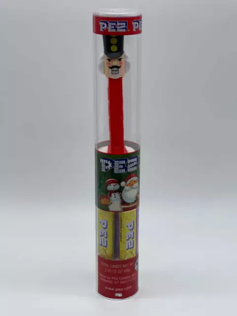 PEZ Christmas Edition Tube "Nussknacker" Röhre Sammlercase USA (2022)