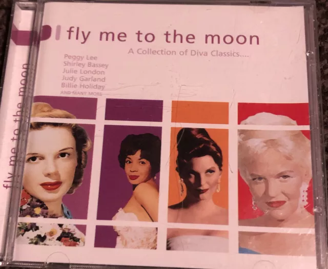 FLY ME TO THE MOON - A COLLECTION OF DIVA CLASSICS- CD - 19 Tracks Album Rare