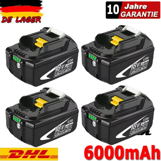 Per batteria originale Makita 18 V 6 Ah 5 Ah 4 Ah 3Ah 9Ah BL1860B BL1850B BL1840B BL1830B