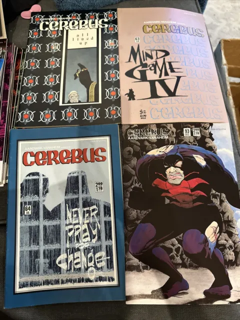 Cerebus Aardvark Comics Lot of 43 issues! Main series, high society biweekly!