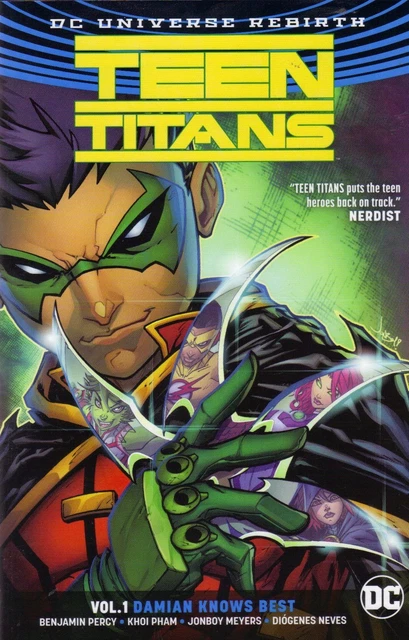 Teen Titans Rebirth Vol 1 Damian Knows Best Softcover TPB Graphic Novel