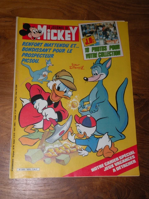 Le Journal De Mickey N°760 à 2000 – Année 1966, Collection Numérique