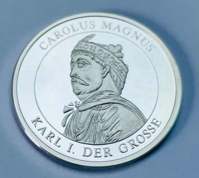 10 EURO Münze 1996 Karl der Große - Carolus Magnus - Silber PP