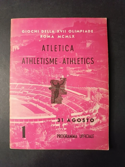 Badge Officiel Des Jeux Olympiques De Rome 1960 - Pour Officiel - Distintivo - Occasion
