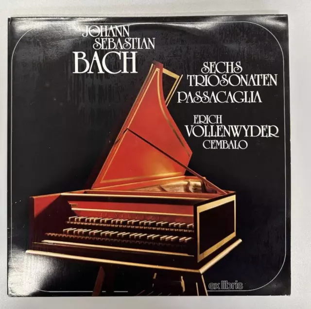 LP - Johann Sebastian Bach, Erich Vollenwyder – Sechs Triosonaten - Passacaglia