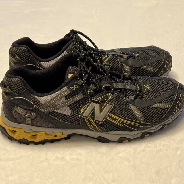 NEW BALANCE 572 Shoes Mens 11.5 Black Yellow All Terrain Trail Running MT572BY 39.95 PicClick