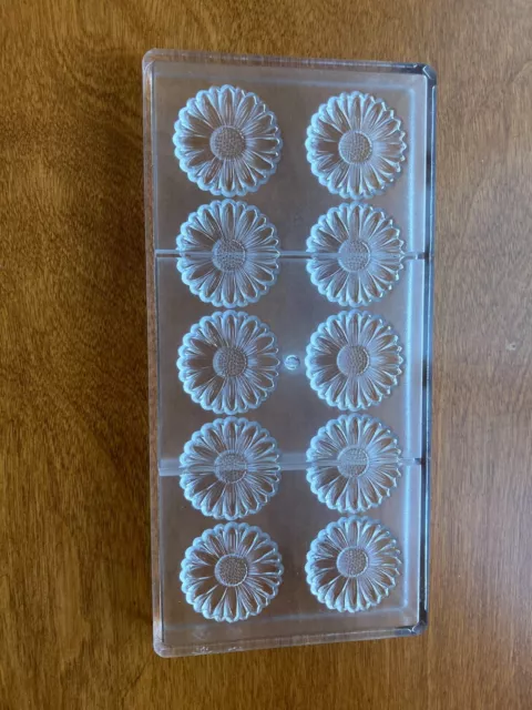 Fat Daddio's Polycarbonate Mold for Chocolate and Candy Flower