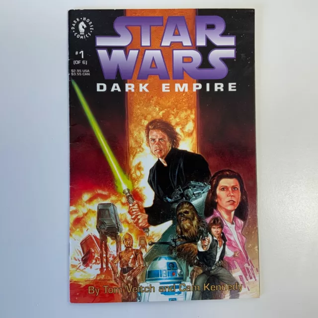 1992 Star Wars Dark Empire Number 1 Dark Horse Comics