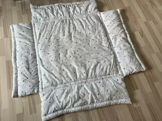 Schardt Laufgitter Einlage 100x100 cm  weiß Mit Sternen