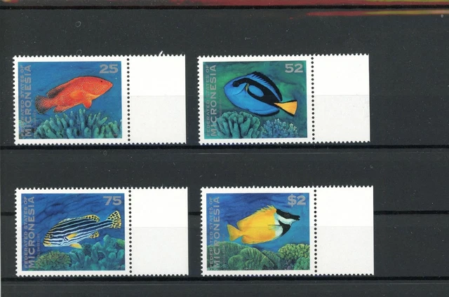 Mikronesien 376-379 postfrisch Fische #IJ386