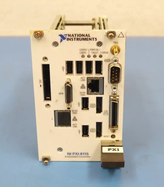 National Instruments PXI-8115 Dual-Core Embedded Controller (No Hard Drive)