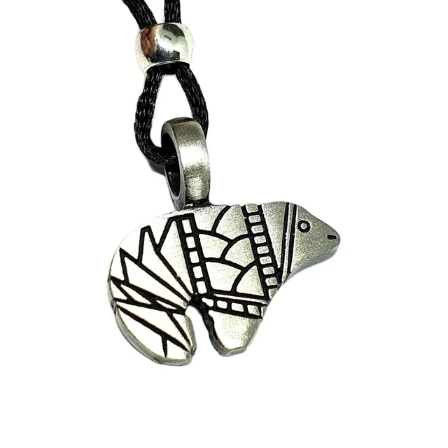 Irlandais Étain Celtique Astrologie Pendentif - January- Aulne Symbole
