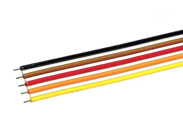 faisceau de câble 1.5m 5-pôle baïonnette droit
