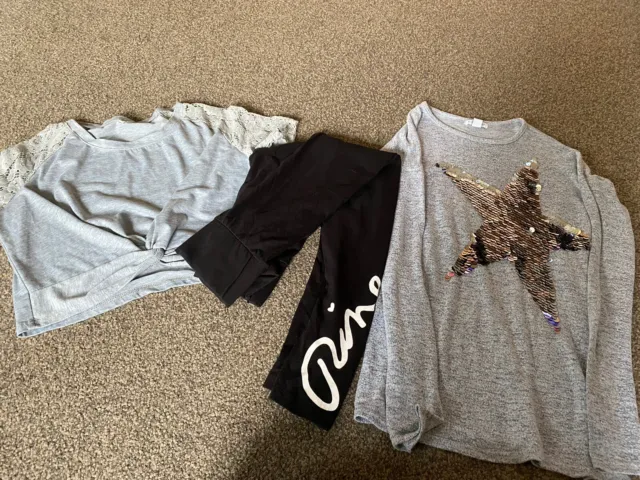 Girls clothes bundle Age 12-13 Years Pineapple/shein/primark