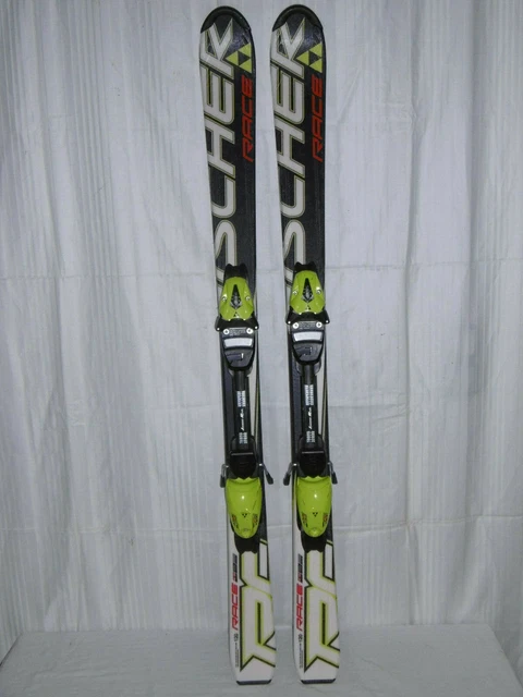 Fischer " Rc4 Race " Top Junior Ski Allround Carver 120 Cm + Bindung