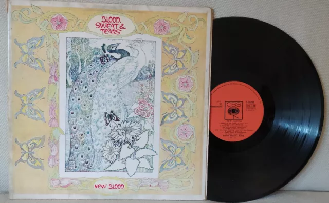 Lp New Blood Blood Sweat & Tears 1972 Made In Italy