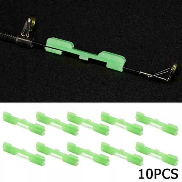 PRACTICAL FISHING ROD Clip Equipment Fluorescent Glow Light Night Fishing  Spare $12.34 - PicClick AU