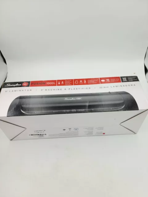 Swingline GBC Fusion 1000L Laminator 3mil to 9"W; 5mil 4" x 6" 1703072