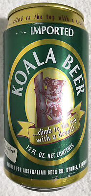 VINTAGE. IMPORTED KOALA Beer. Empty Beer Can.Collectable.Bottom Open ...