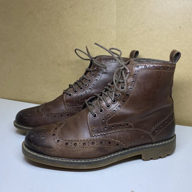 Clarks clearance brogue boots