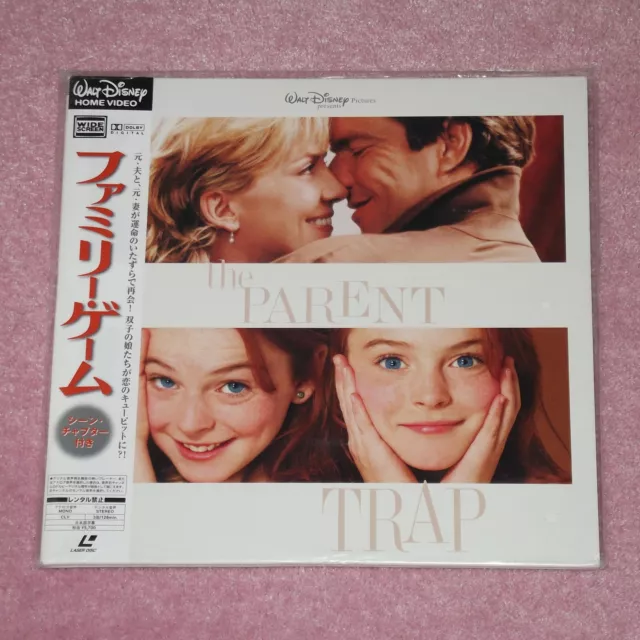 THE PARENT TRAP [1998/Walt Disney] NEW/SEALED PROMO DOUBLE LASERDISC (PILF-2828)