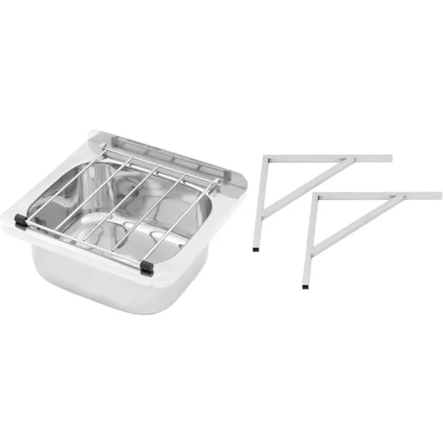 Cleaners Sink with Grate & Brackets 31.2 Ltr BARGAIN