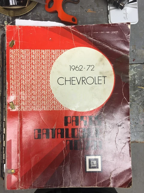 1962-1972 Chevrolet Parts Catalogue #721