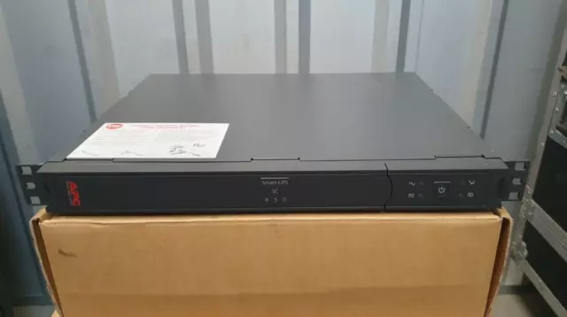 APC Smart-UPS SC450 (450 VA) Line interactive Rack Mounted 450RMI1U