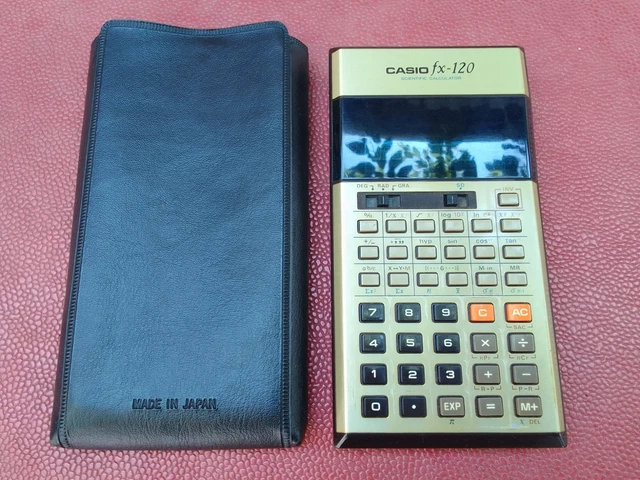 CASIO FX-120 CALCULATRICE Scientifique/Scientific Calculator