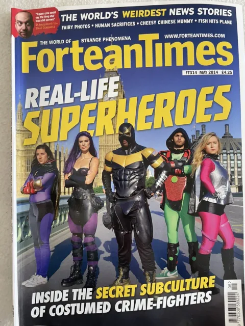 Fortean Times Magazine #314 May 2014 - Real life Superheroes