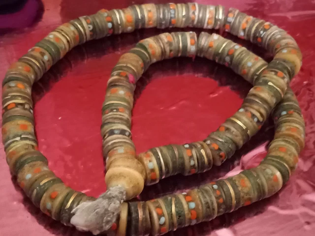Antique. Tibetan Buddhism Natural Mala, Prayer Beads... 