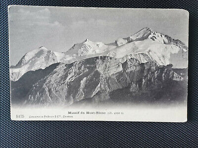 CPA/DEP 74/MASSIF DU MONT BLANC 