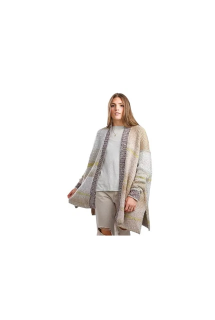 NWT Free People Cozy Oversized Daydreamer Cardi in Angel Food Women’s Size L
