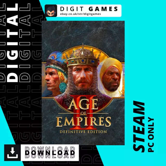 Age of Empires II 2 Definitive Edition - Steam Key / PC Game - Digital