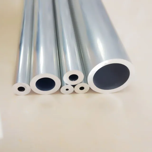 1-3Pcs Aluminium Tube 7.5mm Wall Thickness,18-50mm OD,300mm Length Hollow Rod