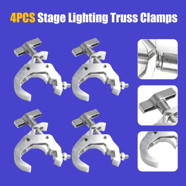 Light Truss Clamps Stage Lighting Mount Aluminum Load 330lb O Clamp Global Mount