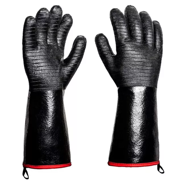 BBQ-Handschuhe - 1472 ° F dicke hitzebeständige Handschuhe mit S-Haken 14 in der Küche1803