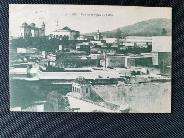 CPA FEZ - Vue sur le Palais du Sultan