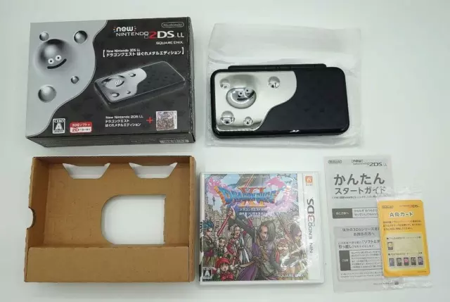 New Nintendo 2DS XL LL Dragon Quest Hagure Metal Console Box Japanese ver 2ds xl