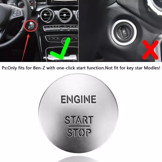 Start Stop Knopf Motor Keyless Go für Mercedes W176/W246 S204 W204